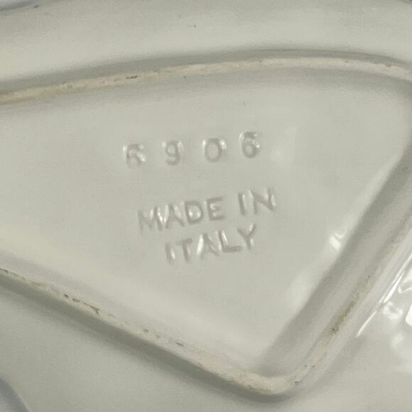 Vintage Italian Majolica Asparagus Grape Ceramic Serving Dish Set Hand Painted​ - Picture 3 of 13